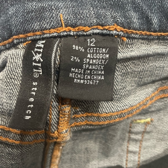 Jean Skirt size 12 | Mixit stretch - Picture 4 of 4